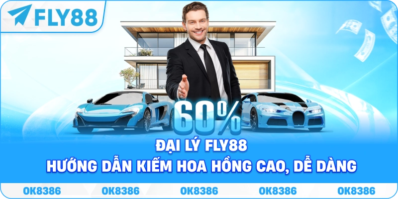 Hình ảnh minh họa bảng hoa hồng hoặc báo cáo doanh thu đại lý Fly88