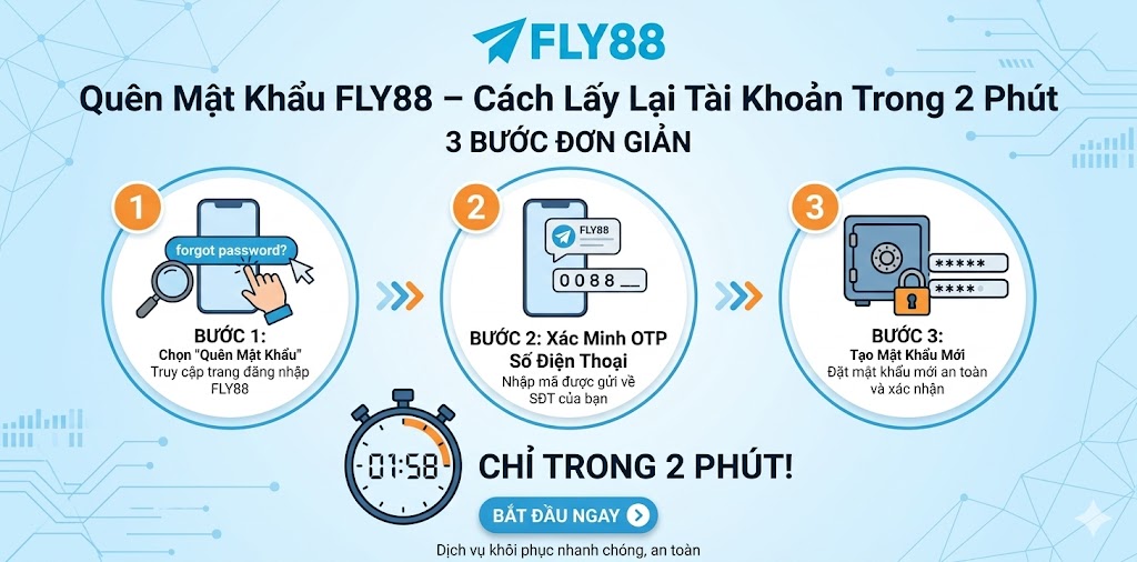 Quên Mật Khẩu FLY88 – Cách Lấy Lại Tài Khoản Trong 2 Phút